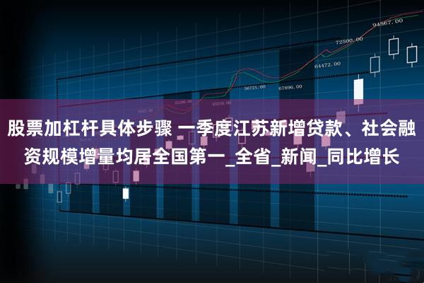 股票加杠杆具体步骤 一季度江苏新增贷款、社会融资规模增量均居全国第一_全省_新闻_同比增长