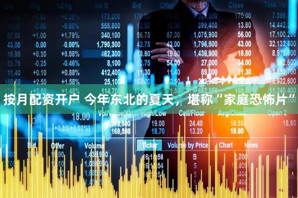 按月配资开户 今年东北的夏天，堪称“家庭恐怖片”